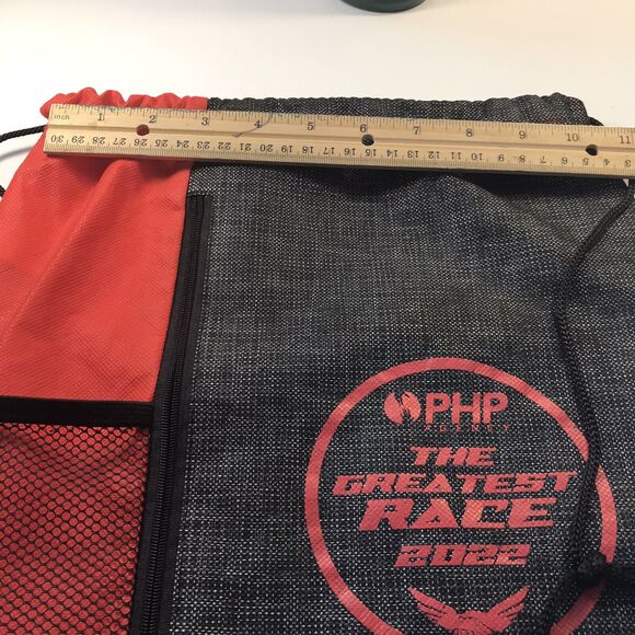 Drawstring Bag The Greatest Race 2022 PHP Agent Promotional Bag - Picture 6 of 7